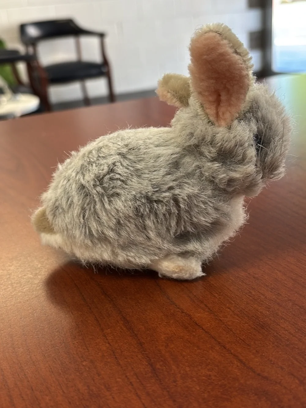 Vintage Steiff Gray Plush Rabbit
